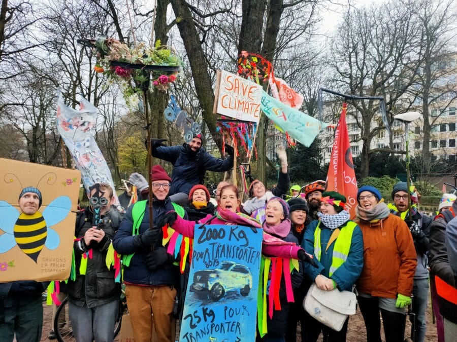 Marche climat - clique vélo