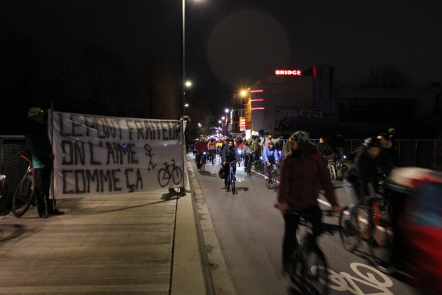 Masse critique - Pont Fraiteur