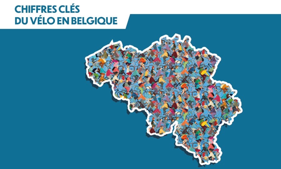 Chiffres-clés du vélo en Belgique - SPF 2022