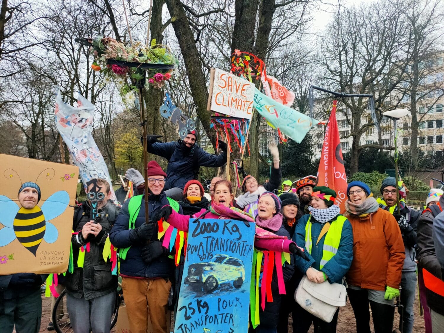 Marche climat - clique vélo