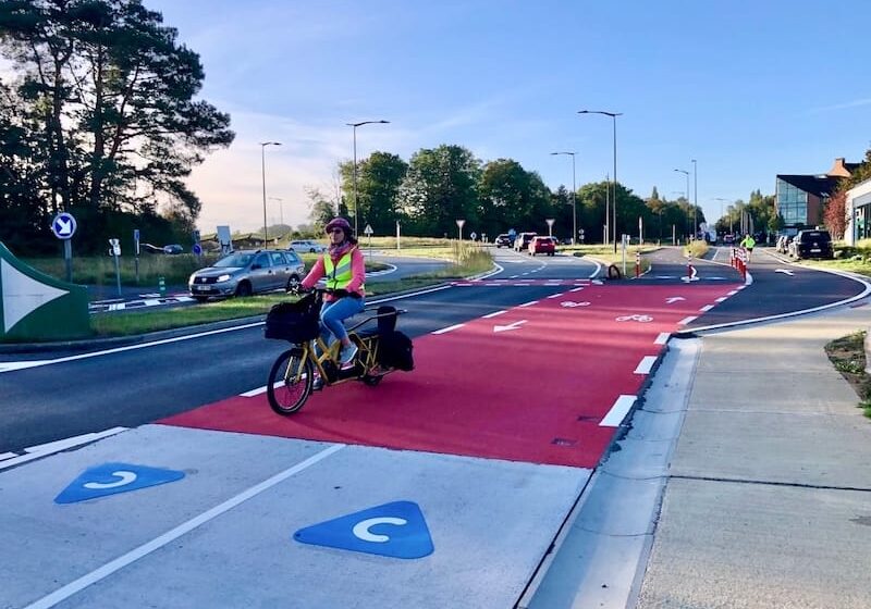 Cyclostrade N4 - LLN vers Wavre